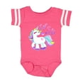 thumbnail image 1 of Inktastic Lil Sis Unicorn Little Sister Girls Baby Bodysuit, 1 of 5