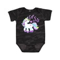 thumbnail image 1 of Inktastic Lil Sis Unicorn Little Sister Girls Baby Bodysuit, 1 of 5