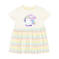 thumbnail image 1 of Inktastic Lil Sis Unicorn Little Sister Girls Baby Dress, 1 of 5