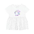 thumbnail image 1 of Inktastic Lil Sis Unicorn Little Sister Girls Baby Dress, 1 of 5