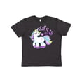 thumbnail image 1 of Inktastic Lil Sis Unicorn- Little Sister Youth T-Shirt, 1 of 5