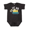 thumbnail image 1 of Inktastic Lil Sis in with Bulldozer Girls Baby Bodysuit, 1 of 5