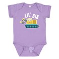 thumbnail image 1 of Inktastic Lil Sis in with Bulldozer Girls Baby Bodysuit, 1 of 5