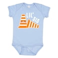 thumbnail image 1 of Inktastic Lil Sis with Construction Cones Girls Baby Bodysuit, 1 of 5