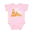 thumbnail image 1 of Inktastic Lil Sis with Construction Cones Girls Baby Bodysuit, 1 of 5