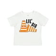 thumbnail image 1 of Inktastic Lil Sis with Construction Cones Girls Toddler T-Shirt, 1 of 5