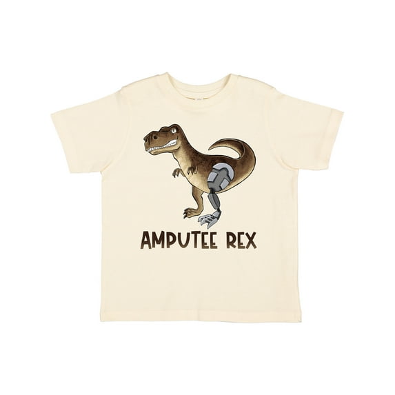 Inktastic Limb Loss Awareness Amputee Rex with Prosthetic Leg Boys or Girls Toddler T-Shirt