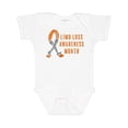 thumbnail image 1 of Inktastic Limb Loss Awareness Prosthetic Leg and Arm Orange Ribbon Boys or Girls Baby Bodysuit, 1 of 5