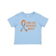thumbnail image 1 of Inktastic Limb Loss Awareness Prosthetic Leg and Arm Orange Ribbon Boys or Girls Baby T-Shirt, 1 of 5