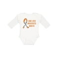 thumbnail image 1 of Inktastic Limb Loss Awareness Prosthetic Leg and Arm Orange Ribbon Boys or Girls Long Sleeve Baby Bodysuit, 1 of 5