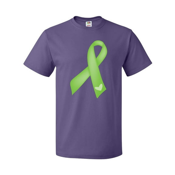 Inktastic Lime Green Awareness Ribbon T-Shirt