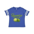 thumbnail image 1 of Inktastic Lime Squeeze The Day Boys or Girls Toddler T-Shirt, 1 of 5