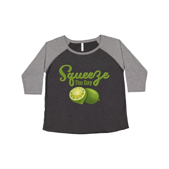 Inktastic Lime Squeeze The Day Women's Plus Size T-Shirt