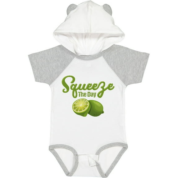 Inktastic Lime Squeeze the Day Boys or Girls Baby Bodysuit