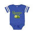 thumbnail image 1 of Inktastic Lime Squeeze the Day Boys or Girls Baby Bodysuit, 1 of 5