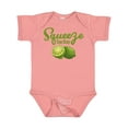 thumbnail image 1 of Inktastic Lime Squeeze the Day Boys or Girls Baby Bodysuit, 1 of 5