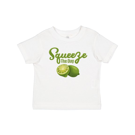 Inktastic Lime Squeeze the Day Boys or Girls Baby T-Shirt
