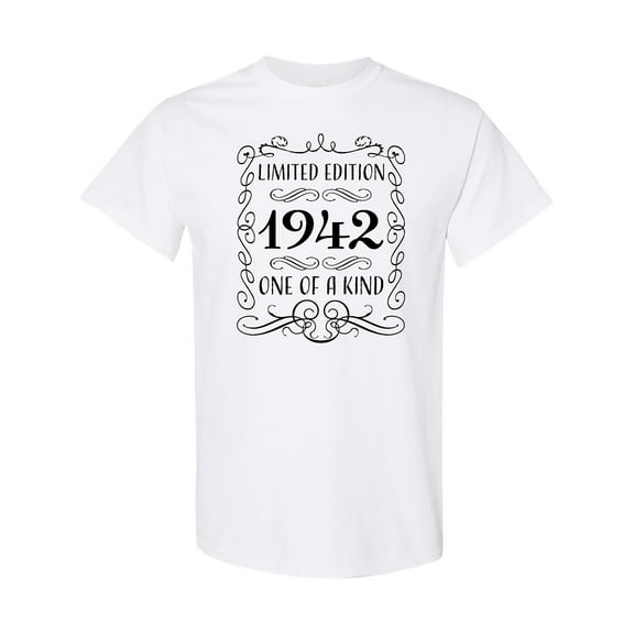 Inktastic Limited Edition 1942 One of a Kind T-Shirt