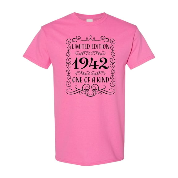 Inktastic Limited Edition 1942 One of a Kind T-Shirt