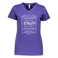 thumbnail image 1 of Inktastic Limited Edition 1969 One of a Kind Women's V-Neck T-Shirt, 1 of 5