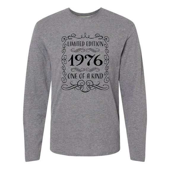 Inktastic Limited Edition 1976 One of a Kind Long Sleeve T-Shirt
