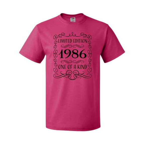 Inktastic Limited Edition 1986 One of a Kind T-Shirt