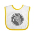 thumbnail image 1 of Inktastic Lineman Job Line Worker Boys Baby Bib, 1 of 4