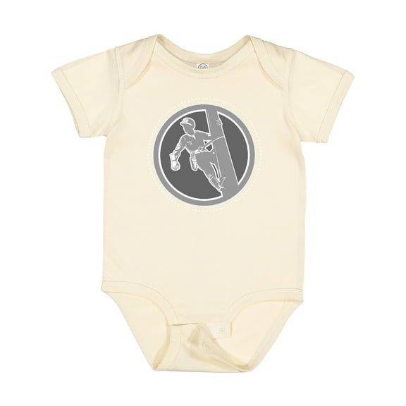 Inktastic Lineman Job Line Worker Boys Baby Bodysuit