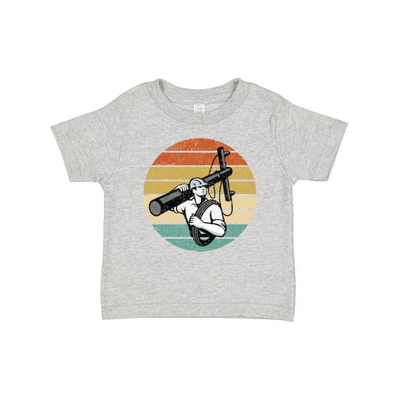 Inktastic Lineman Retro Line Worker Boys Baby T-Shirt