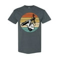 thumbnail image 1 of Inktastic Lineman Retro Line Worker T-Shirt, 1 of 5