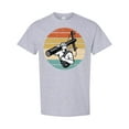 thumbnail image 1 of Inktastic Lineman Retro Line Worker T-Shirt, 1 of 5