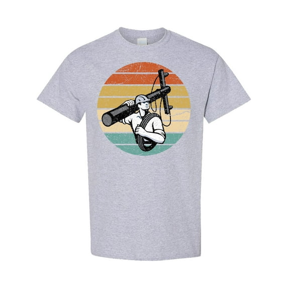 Inktastic Lineman Retro Line Worker T-Shirt