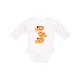 thumbnail image 1 of Inktastic Lion Jungle Animals Boys or Girls Long Sleeve Baby Bodysuit, 1 of 5