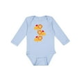 thumbnail image 1 of Inktastic Lion Jungle Animals Boys or Girls Long Sleeve Baby Bodysuit, 1 of 5