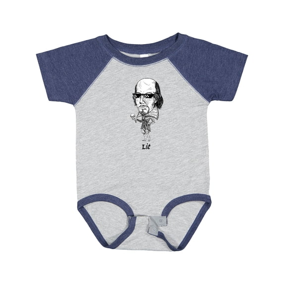 Inktastic Lit Shakespeare Bobble Boys or Girls Baby Bodysuit