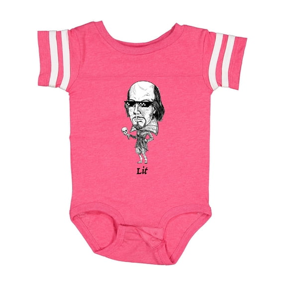 Inktastic Lit Shakespeare Bobble Boys or Girls Baby Bodysuit