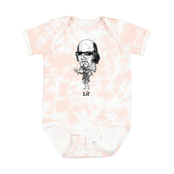 Inktastic Lit Shakespeare Bobble Boys or Girls Baby Bodysuit