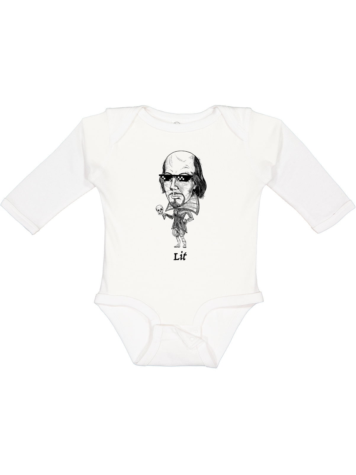 Funny Rockin' Shakespeare Baby Bodysuit - Humorous Literary Onesie For Infants