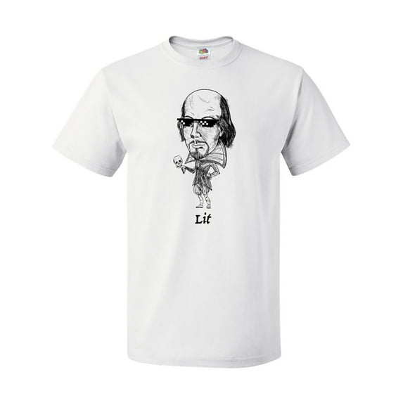 Inktastic Lit Shakespeare bobble T-Shirt