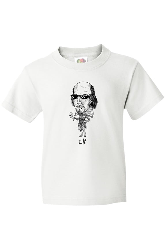 Lit Shakespeare bobble Youth T-Shirt