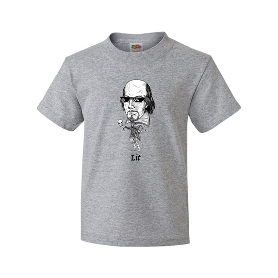 Inktastic Lit Shakespeare bobble Youth T-Shirt