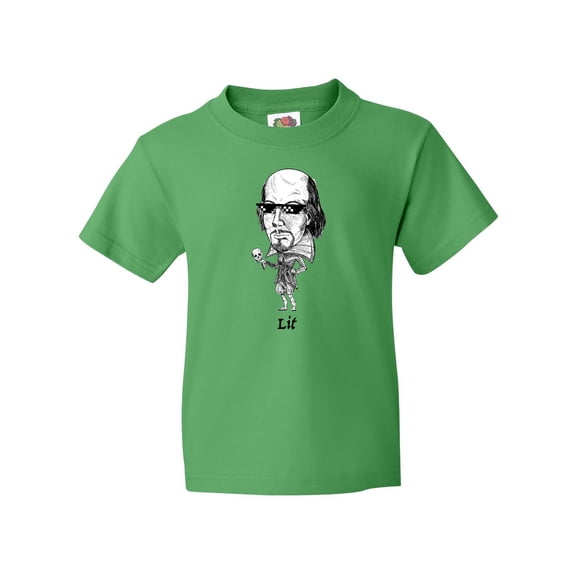 Inktastic Lit Shakespeare bobble Youth T-Shirt