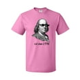 thumbnail image 1 of Inktastic Lit Since 1776 Lit Ben Franklin T-Shirt, 1 of 5