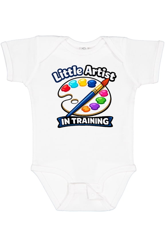 Little Artist Boys or Girls Baby Bodysuit