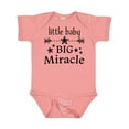 thumbnail image 1 of Inktastic Little Baby, Big Miracle Boys or Girls Baby Bodysuit, 1 of 5