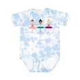 thumbnail image 1 of Inktastic Little Ballerina Trio Girls Baby Bodysuit, 1 of 5