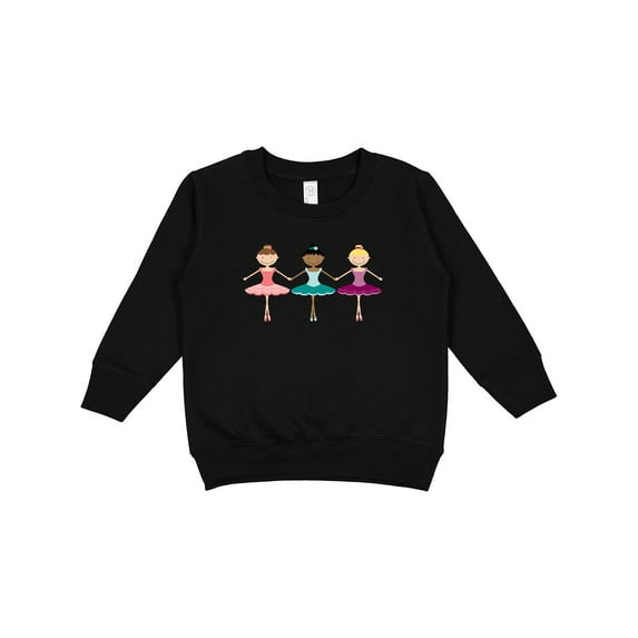 Inktastic Little Ballerina Trio Toddler Sweatshirt