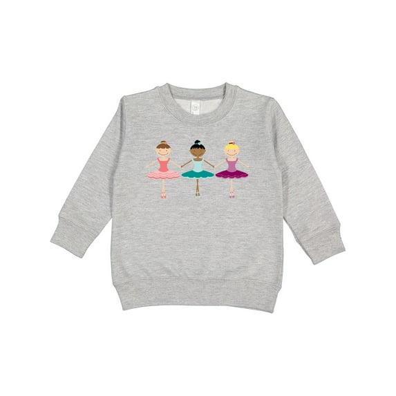 Inktastic Little Ballerina Trio Toddler Sweatshirt