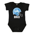 thumbnail image 1 of Inktastic Little Bro Football Brother Boys Baby Bodysuit, 1 of 5