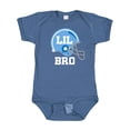 thumbnail image 1 of Inktastic Little Bro Football Brother Boys Baby Bodysuit, 1 of 5